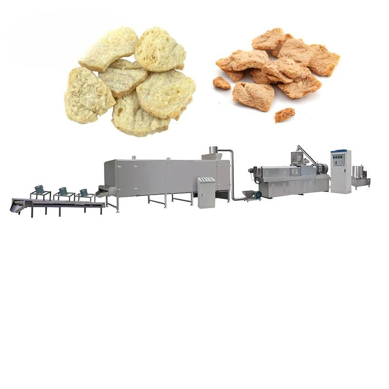 Soy Protein Soy Chunks Making Machine Vegetarian Food Production Line